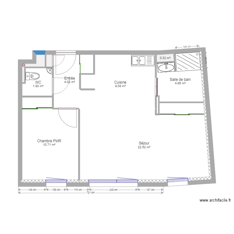 Parc Saint Martin. Plan de 0 pièce et 0 m2