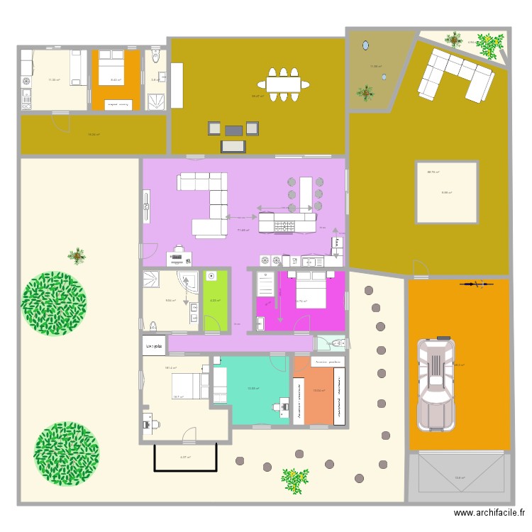 plan agaves 090119. Plan de 0 pièce et 0 m2