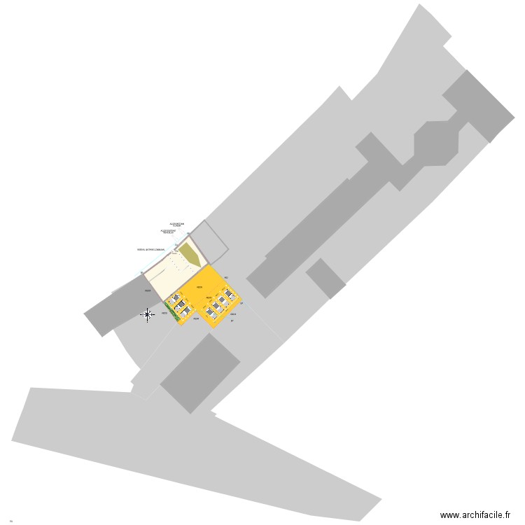 PLAN DE FACADE. Plan de 0 pièce et 0 m2