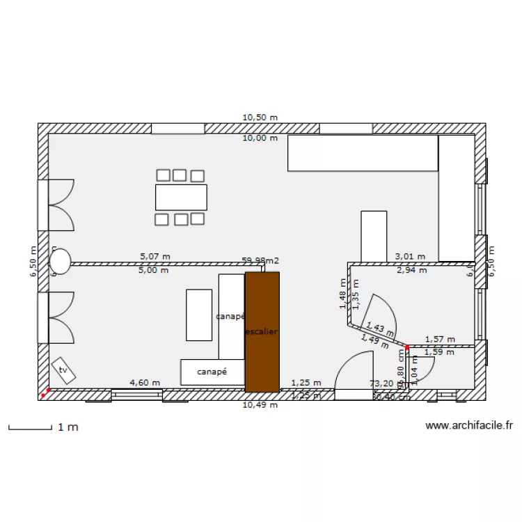 rdc . Plan de rdc . Plan de
