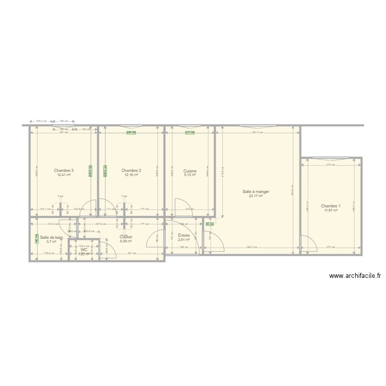 FONCIA EV A13. Plan de 0 pièce et 0 m2