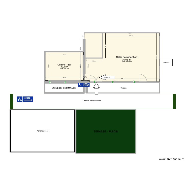 Salle restauration 1. Plan de 0 pièce et 0 m2