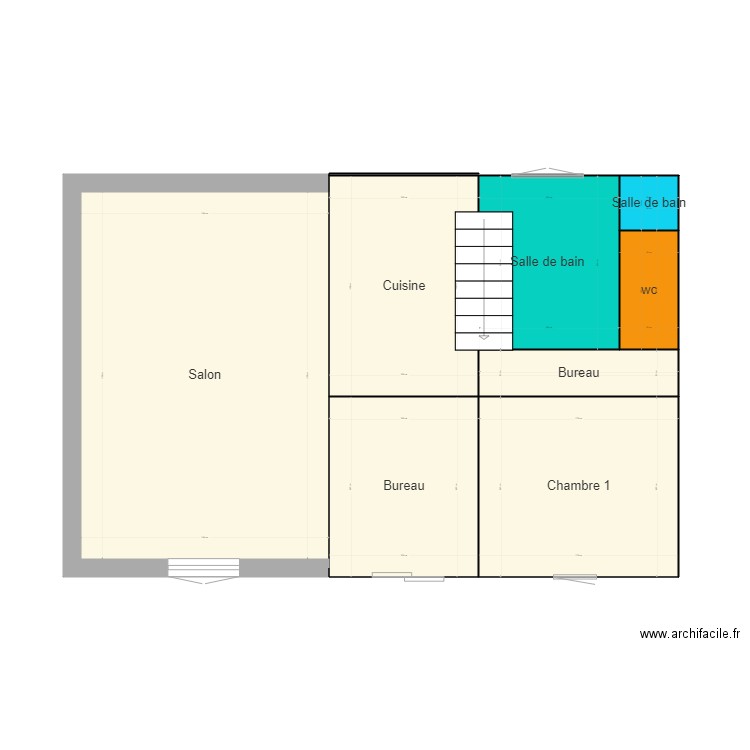 rdc. Plan de 0 pièce et 0 m2