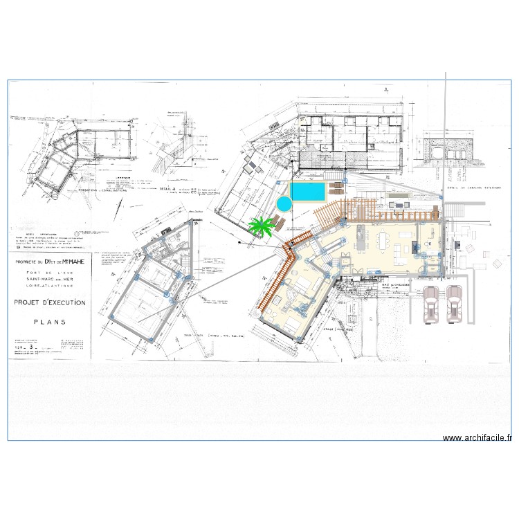 yann AVEC BUREAU et toilttes decalés v2 sans agrandissement PHANELLY. Plan de 0 pièce et 0 m2