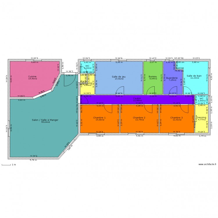 Plan 3 pechbonnieu sans élément. Plan de 0 pièce et 0 m2