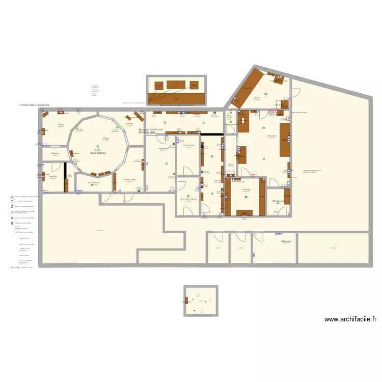 Paris Saint Mard pour Calvin. Plan de 