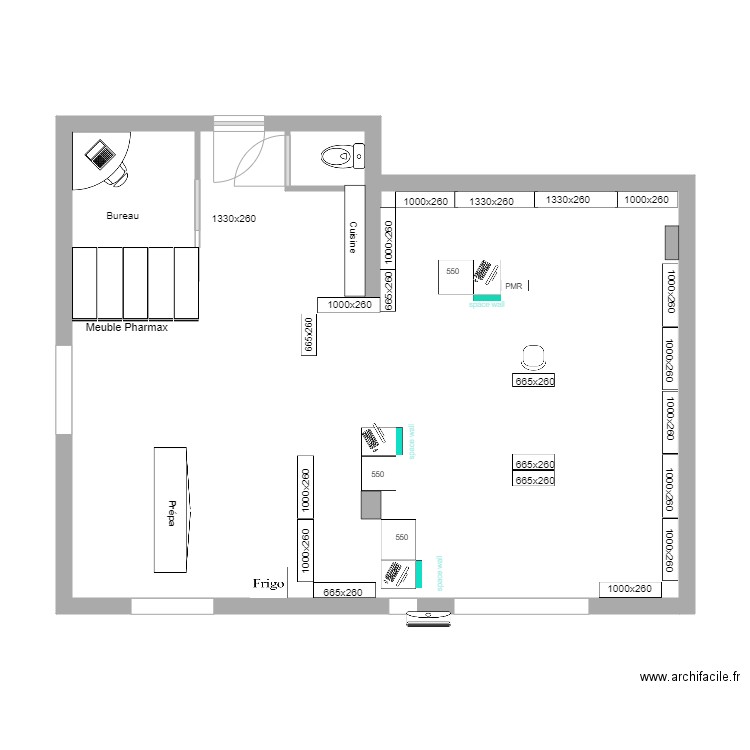 pharmacie du plan de fabre. Plan de 0 pièce et 0 m2