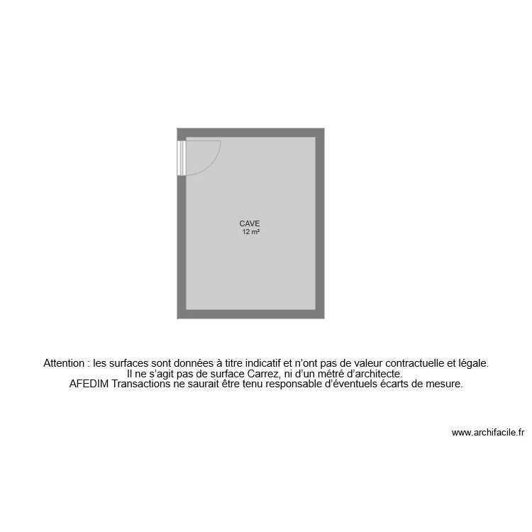 BI 5172 CAVE . Plan de 