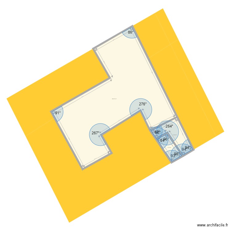 garage santec 01. Plan de 0 pièce et 0 m2