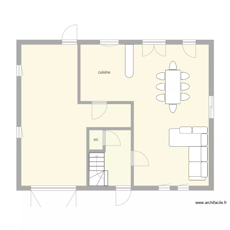 Manet Magali. Plan de Manet Magali. Plan de