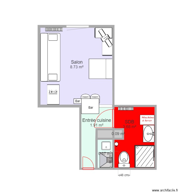 MLLA. Plan de 0 pièce et 0 m2