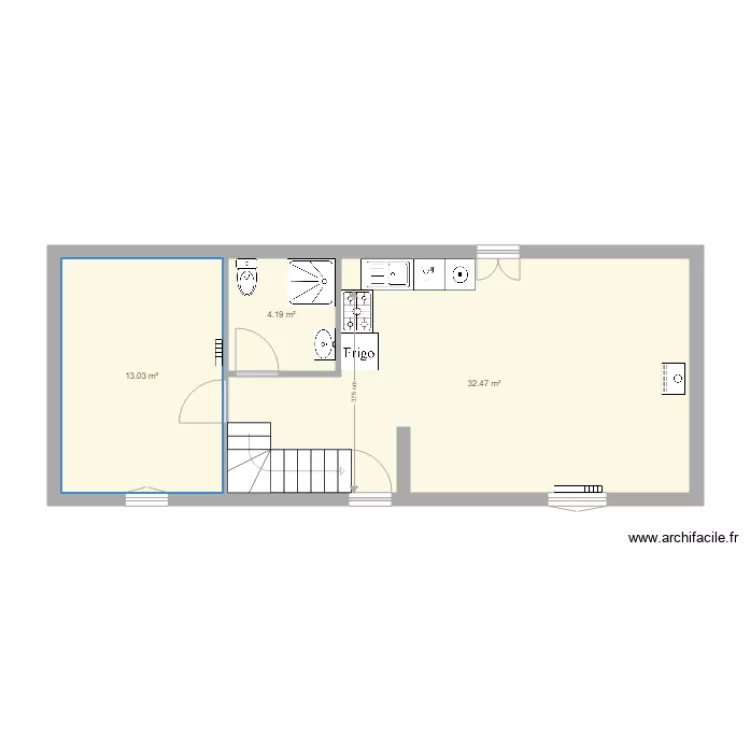 RDC maison callac. Plan de 0 pièce et 0 m2