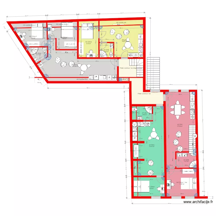 Maison Christine MO. Plan de 