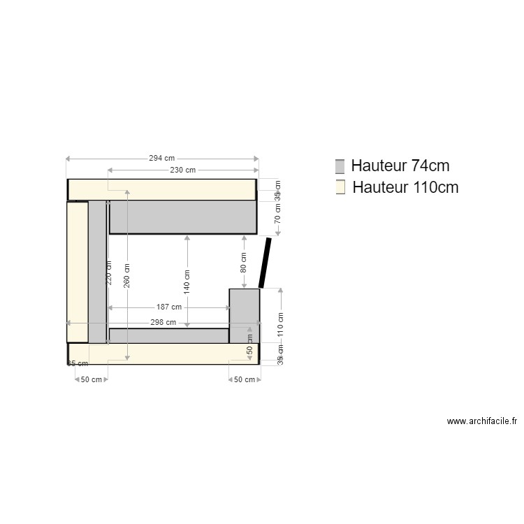 plan caisse. Plan de 0 pièce et 0 m2