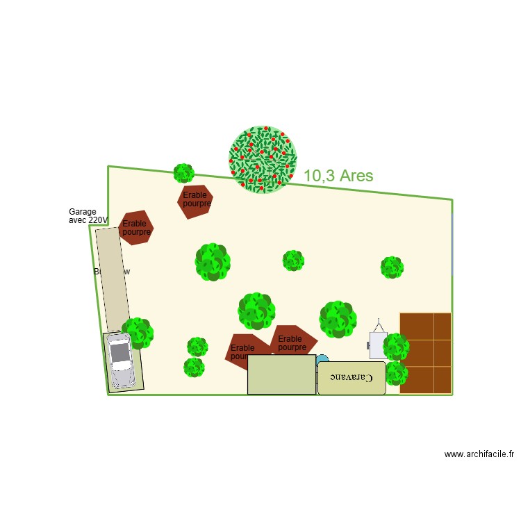 Aménagement verger 03. Plan de 0 pièce et 0 m2