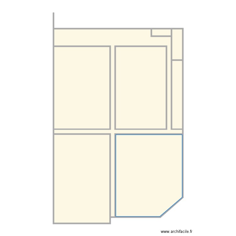 POTAGER. Plan de 0 pièce et 0 m2