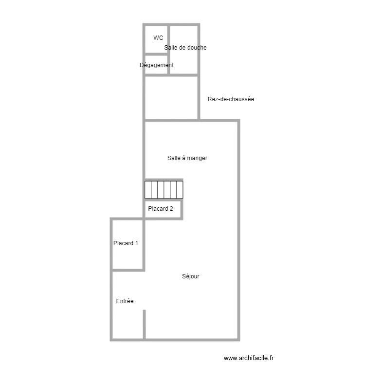 VERRIERES 29. Plan de 