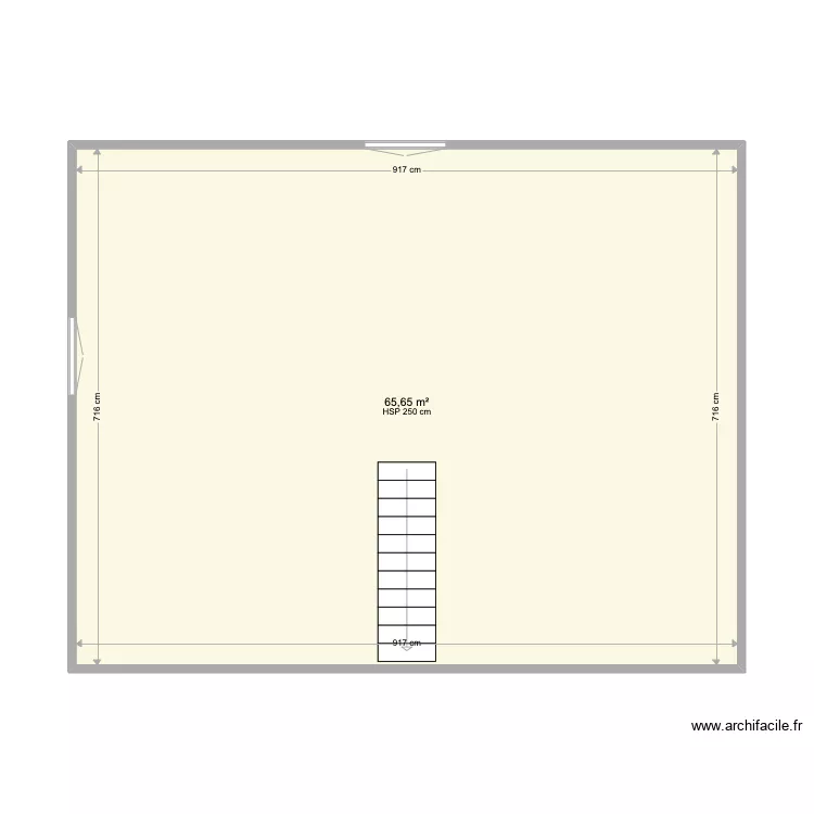 Plans combles SC - bonnes dimensions. Plan de 