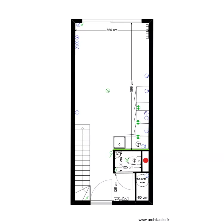bartin rdc projet&eacute;. Plan de 