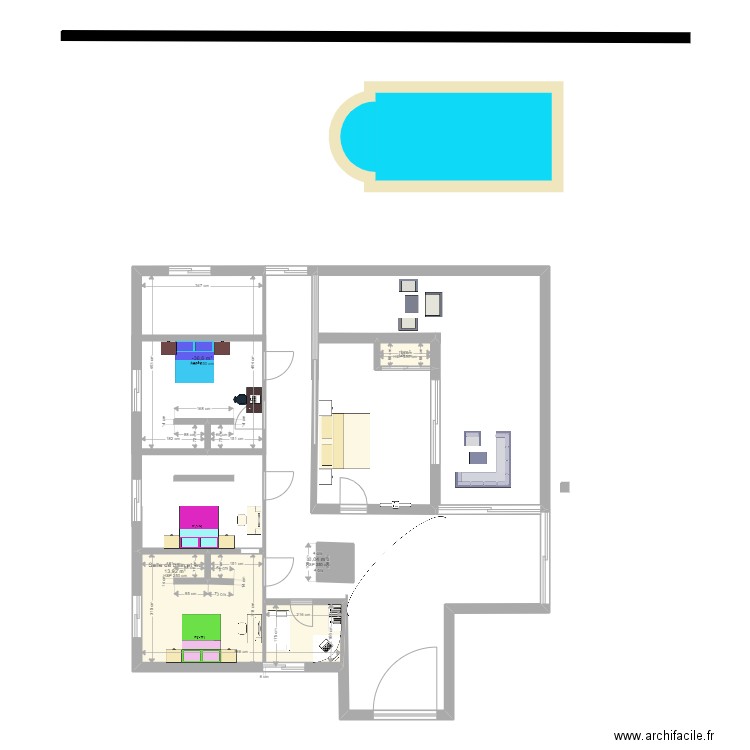 Nan. Plan de 0 pièce et 0 m2