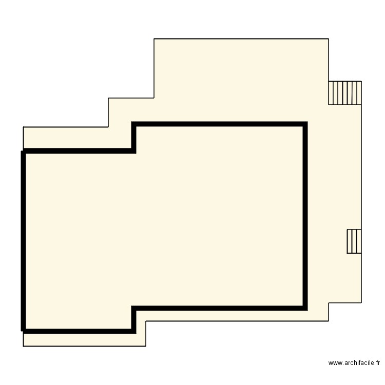 Terrasse Orsay. Plan de 12 pièces et 148 m2