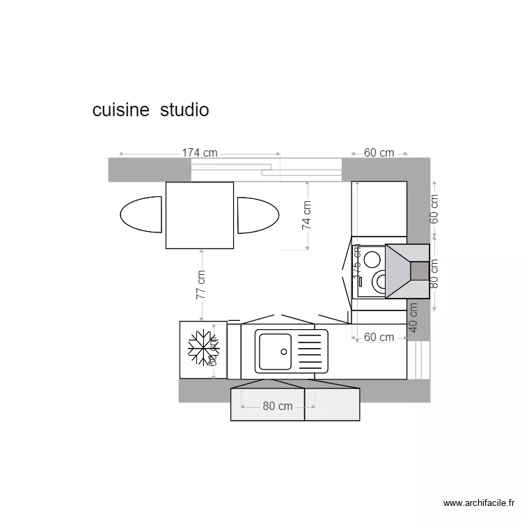 cuisine annexe 2021  2. Plan de 