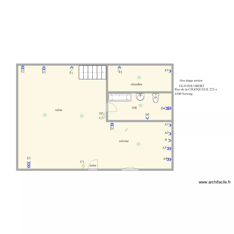 gesepe 1. Plan de 