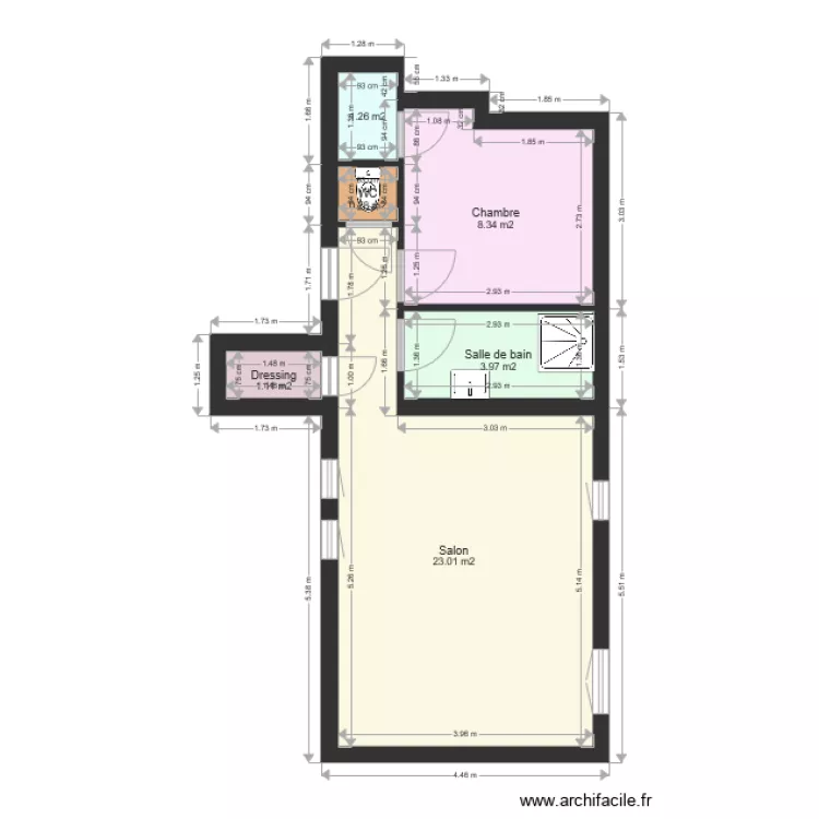 Oberkampf. Plan de 