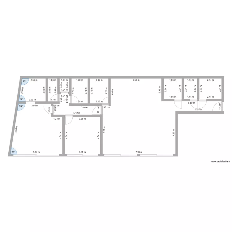 DELPERDANGE. Plan de 