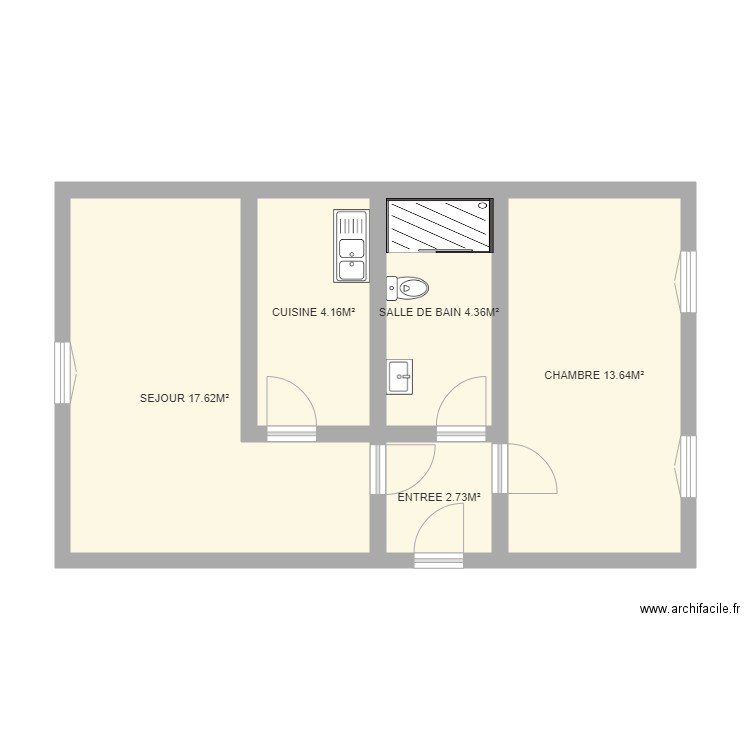 MARIE ST SULPICE. Plan de 0 pièce et 0 m2