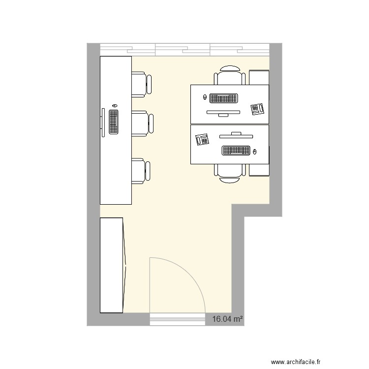 bureau medecins tumorothèque. Plan de 0 pièce et 0 m2