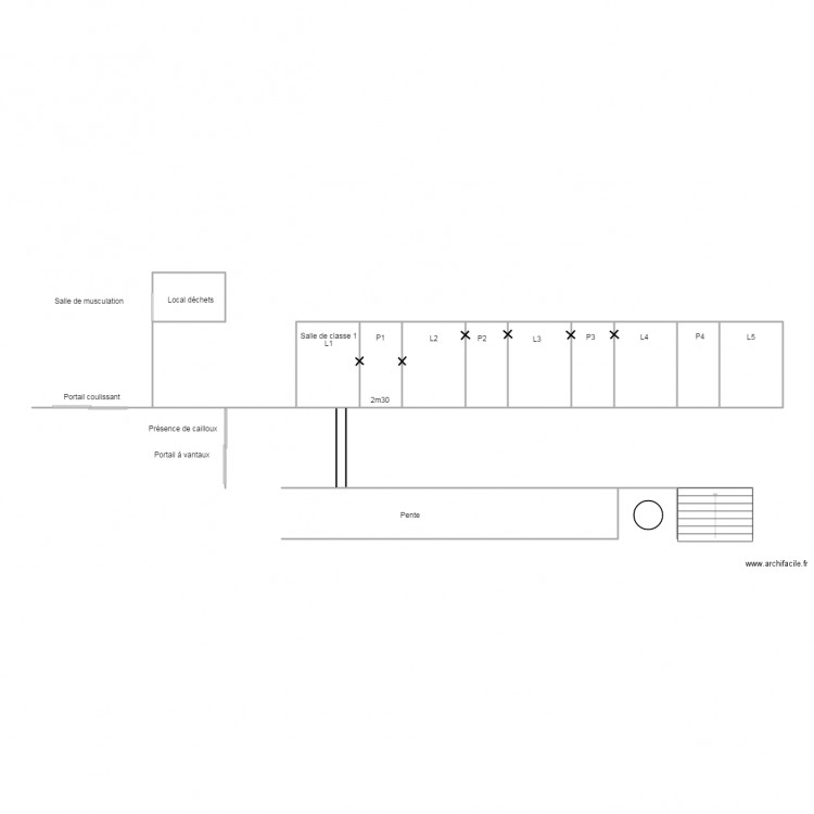 EPAG. Plan de 0 pièce et 0 m2