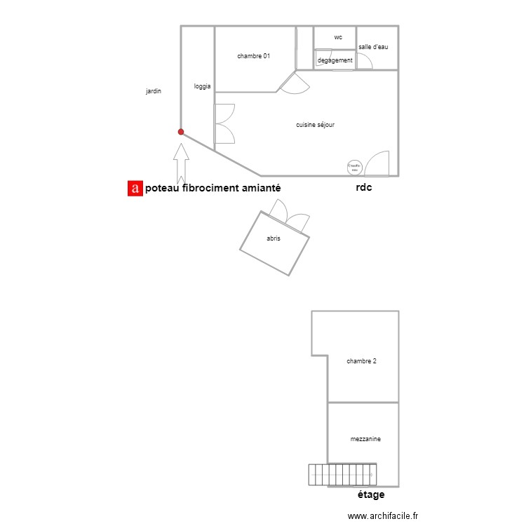 alberteau. Plan de 0 pièce et 0 m2