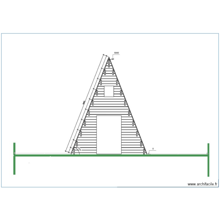 PLAN DE COUPE. Plan de 0 pièce et 0 m2