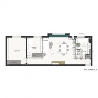 Plan projet 2 appartement Génis