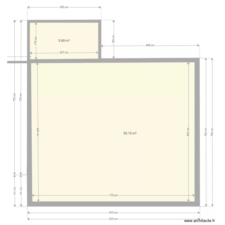 Le clos du tertre. Plan de 