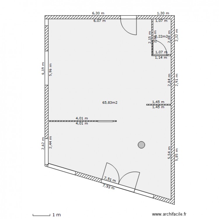 plancloison. Plan de 0 pièce et 0 m2