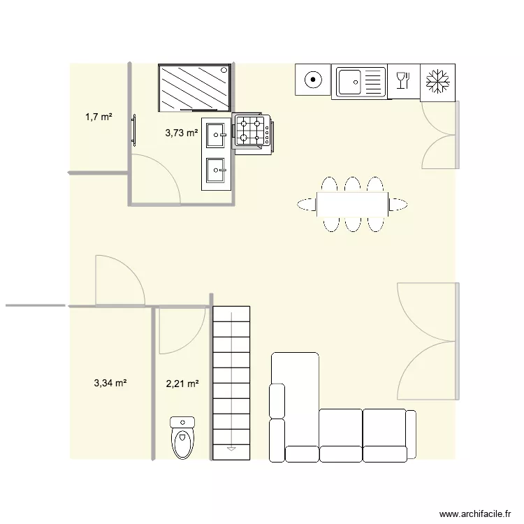 Appart. Plan de Appart. Plan de