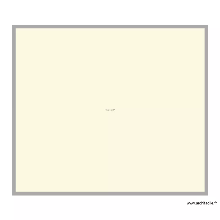 Rose plan &eacute;tage. Plan de 