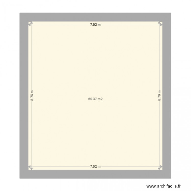 Etage. Plan de 0 pièce et 0 m2