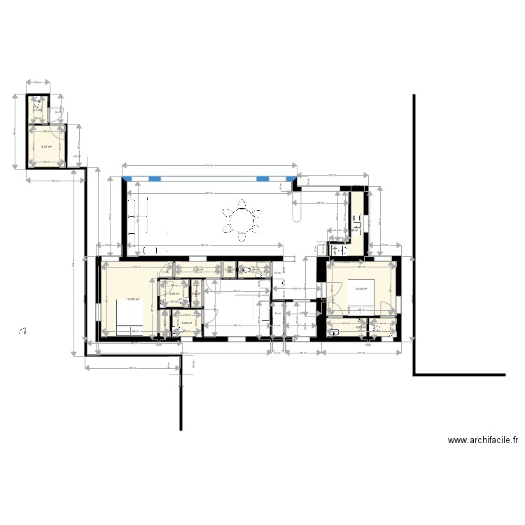 planee. Plan de 0 pièce et 0 m2