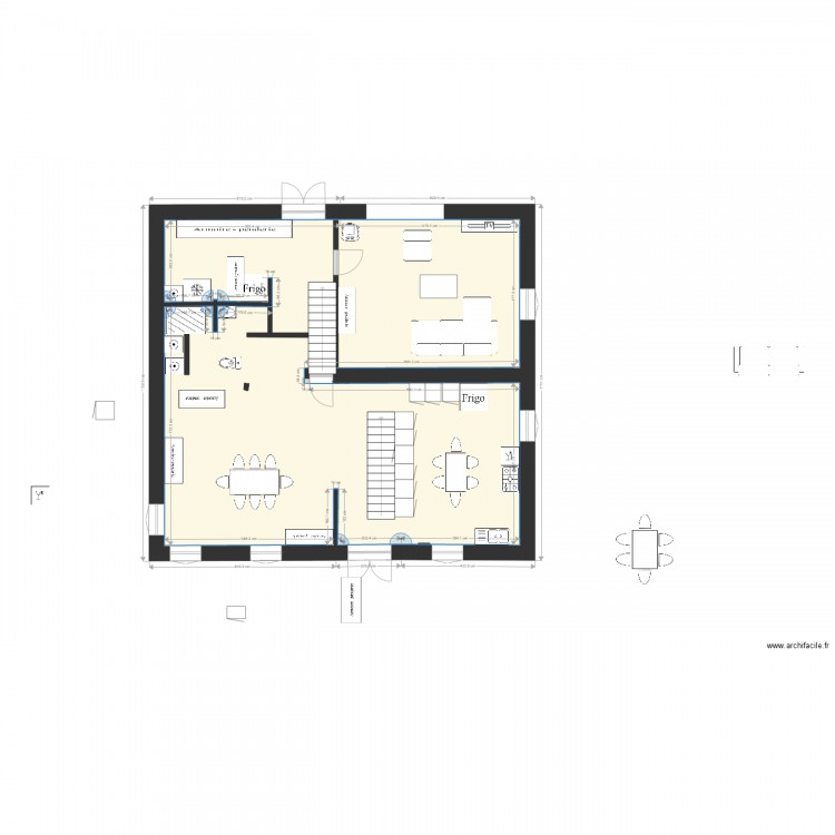 plan de maison 29 janvier bis. Plan de 0 pièce et 0 m2