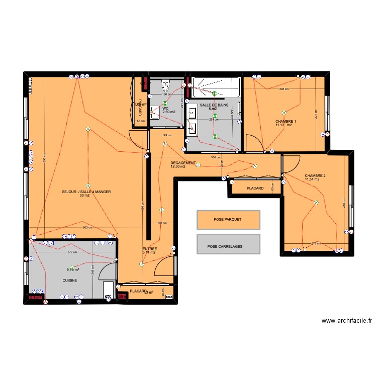 PATRY PROGET. Plan de 0 pièce et 0 m2