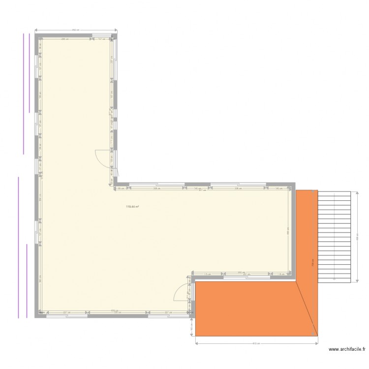 Plan pour garde corps terrasses. Plan de 0 pièce et 0 m2