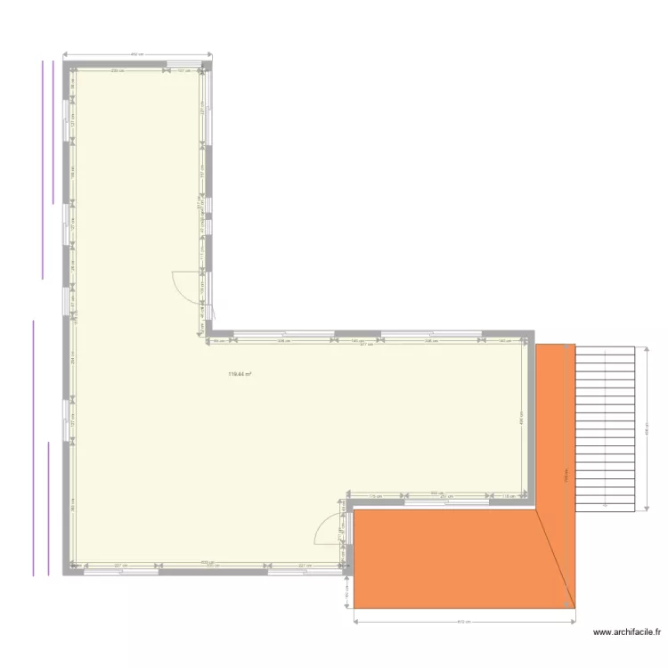 Plan pour garde corps terrasses. Plan de 