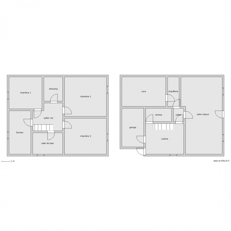 jungen. Plan de 0 pièce et 0 m2