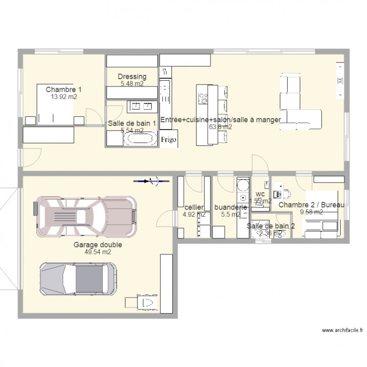 MAISON5. Plan de 0 pièce et 0 m2