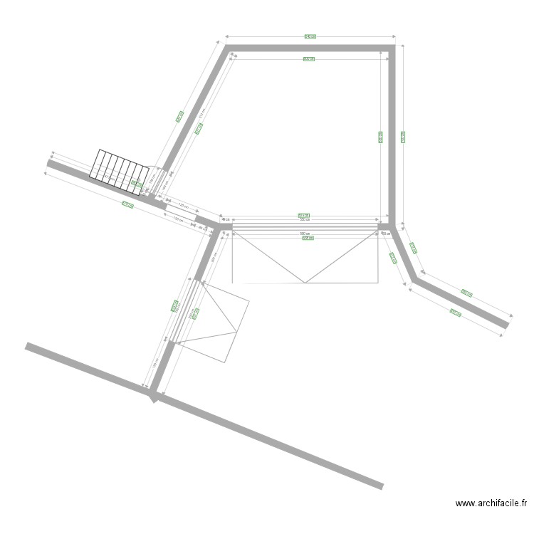 Garage 1. Plan de 0 pièce et 0 m2