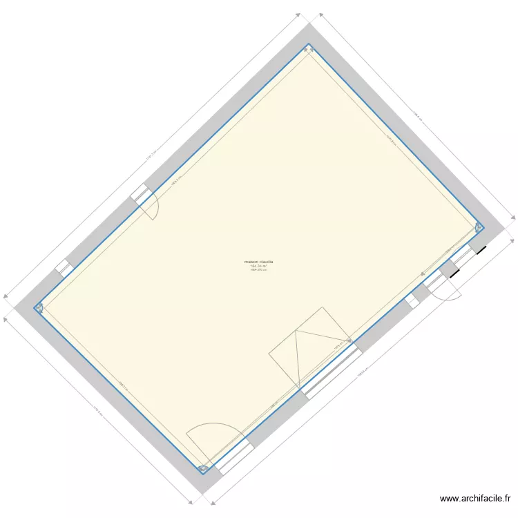 claudia sans fenetre . Plan de 