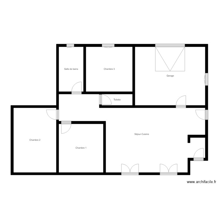 Castelginest. Plan de 0 pièce et 0 m2